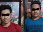 Polsek Balikpapan Utara berhasil mengamankan dua pria berinisial ZA dan SA atas kasus pengeroyokan terhadap korban AS pada Rabu (22/9/2021). Foto : HO/Polsek Balikpapan Utara.