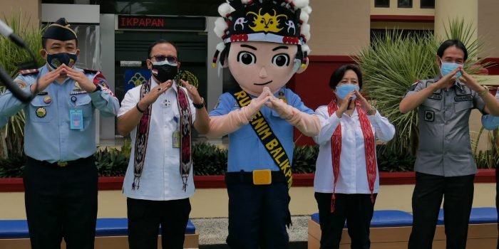 Rumah Detensi Imigrasi (Rudenim) Balikpapan, Upaya pembenahan menuju Wilayah Bebas dari Korupsi (WBK) dan Wilayah Birokrasi Bersih dan Melayani (WBBM) tahun 2021. Foto : HO.