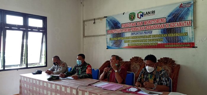 Pembentukan FPK di Kecamatan Long Iram yang diharapkan bisa mewujudkan persatuan yang di dalamnya terdiri dari keanekaragaman suku dan agama. Foto : HO.