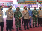 Polda Kaltim Gelar vaksinasi Massal bagi Pelajar di Gedung BSCC Dome, Jl. Ruhui Rahayu 1, Sepinggan, Balikpapan Selatan, Selasa (26/10/2021). Foto : BorneoFlash.com/Muhammad Eko.