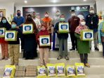 Aksi Cepat Tanggap (ACT) Kaltim kembali menggelar kegiatan Operasi Pangan Murah dan Operasi Pangan Gratis di rumah jabatan Wali Kota Balikpapan Sabtu (30/10/2021) pagi. Foto : BorneoFlash.com/Muhammad Eko.