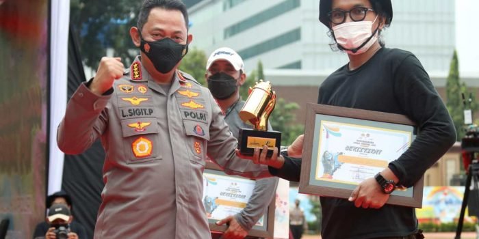 Gelar Festival Mural, Kapolri: Jaga Kami Jadi Polri Yang Lebih Baik