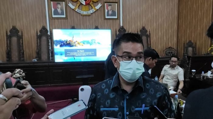 Ketua Panitia Khusus Aset Daerah DPRD Kota Balikpapan, H Haris. Foto : BorneoFlash.com/Muhammad Eko.