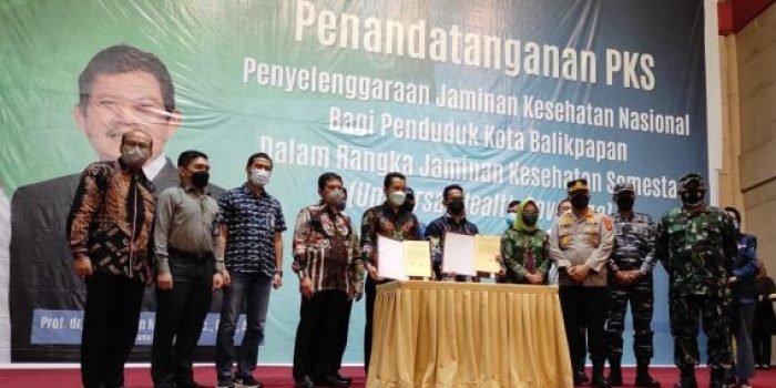 Pemkot Balikpapan dan BPJS Kesehatan Tandatangani Perjanjian Kerja Sama