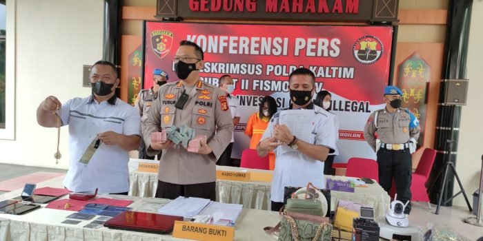 Polda Kaltim Bongkar Praktik Investasi Online Bodong, Dengan Modus Tawarkan Keuntungan Hingga 70 Persen