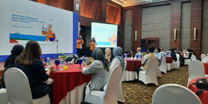 PHI Jalin Silaturahmi dengan Awak Media Nasional di Balikpapan, Senin (15/11/2021). Foto : BorneoFlash.com/Ardian.