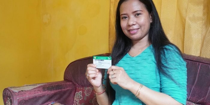 Sri Wahyuni merupakan salah satu Peserta Jaminan Kesehatan Nasional-Kartu Indonesia Sehat (JKN-KIS) yang saat ini tinggal di Kota Balikpapan. Foto : HO/BPJS Kesehatan.
