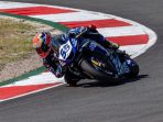 Galang Hendra Pratama optimis menembus sepuluh besar di home race World Supersport (WorldSSP) yang juga merupakan seri pamungkas musim ini di Pertamina Mandalika International Street Circuit – Indonesia. Foto : HO.