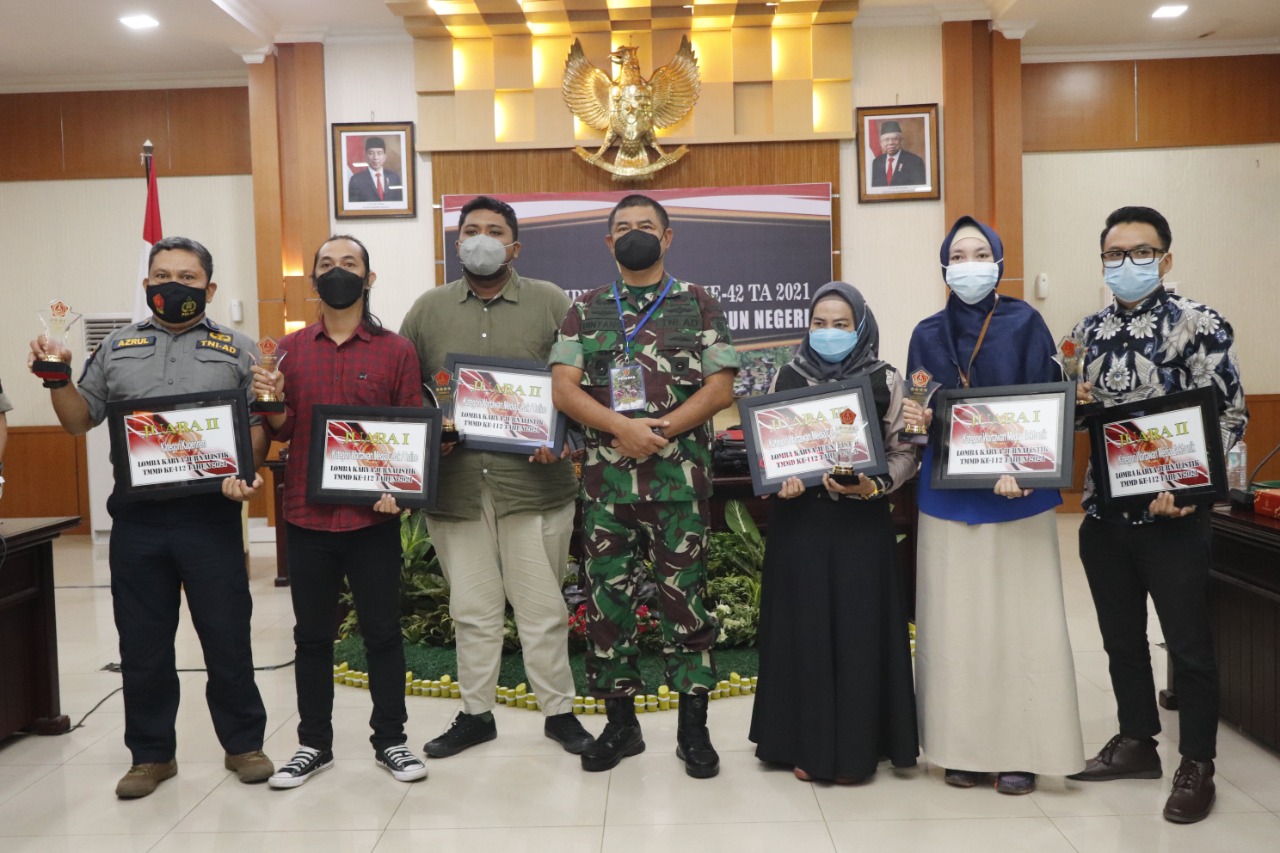 TMMD ke 112, Kodam VI/Mulawarman Borong Piala