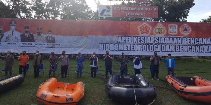 Pemkot Bersama Unsur Terkait Gelar Apel Kesiapsiagaan Bencana Hidrometeorologi 