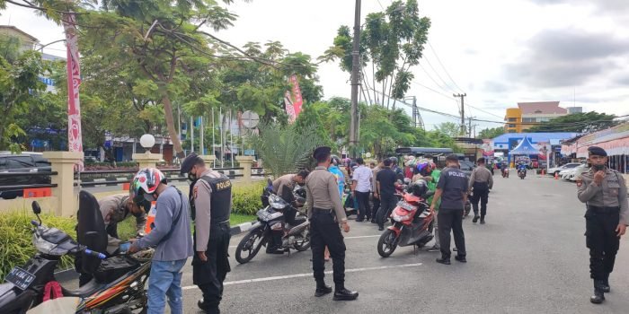 Jelang Nataru Polresta Balikpapan Gelar Razia Sasar Sajam, Senpi, Narkoba dan Curan