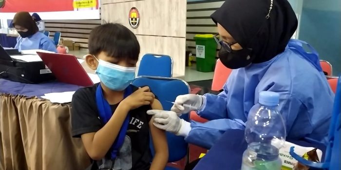 DKK Targetkan Vaksinasi Anak Usia 6-11 Tahun Menyentuh 50 Persen di Akhir Tahun 2021