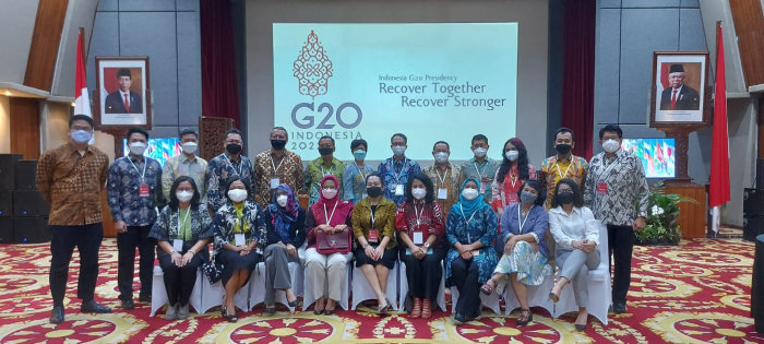 Indonesia Resmi Memegang Presidensi G20 2022, Serah terima Presidensi G20 dari Italia kepada Indonesia dilakukan pada KTT G20 Roma 31 Oktober 2021. Presidensi G20 Indonesia sudah resmi efektif dimulai pada 1 Desember 2021. Foto : HO.