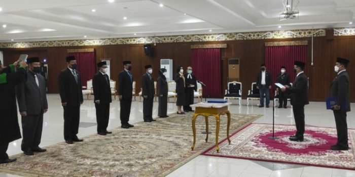 Awal Tahun, Pemkot Balikpapan Lakukan Mutasi Kepada 7 Pejabat Pimpinan Tinggi Pratama