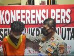 Jajaran Polsek Balikpapan Utara akhirnya berhasil meringkus AN alias Toke (27) atas kasus pencurian. Foto : BorneoFlash.com/Eko.