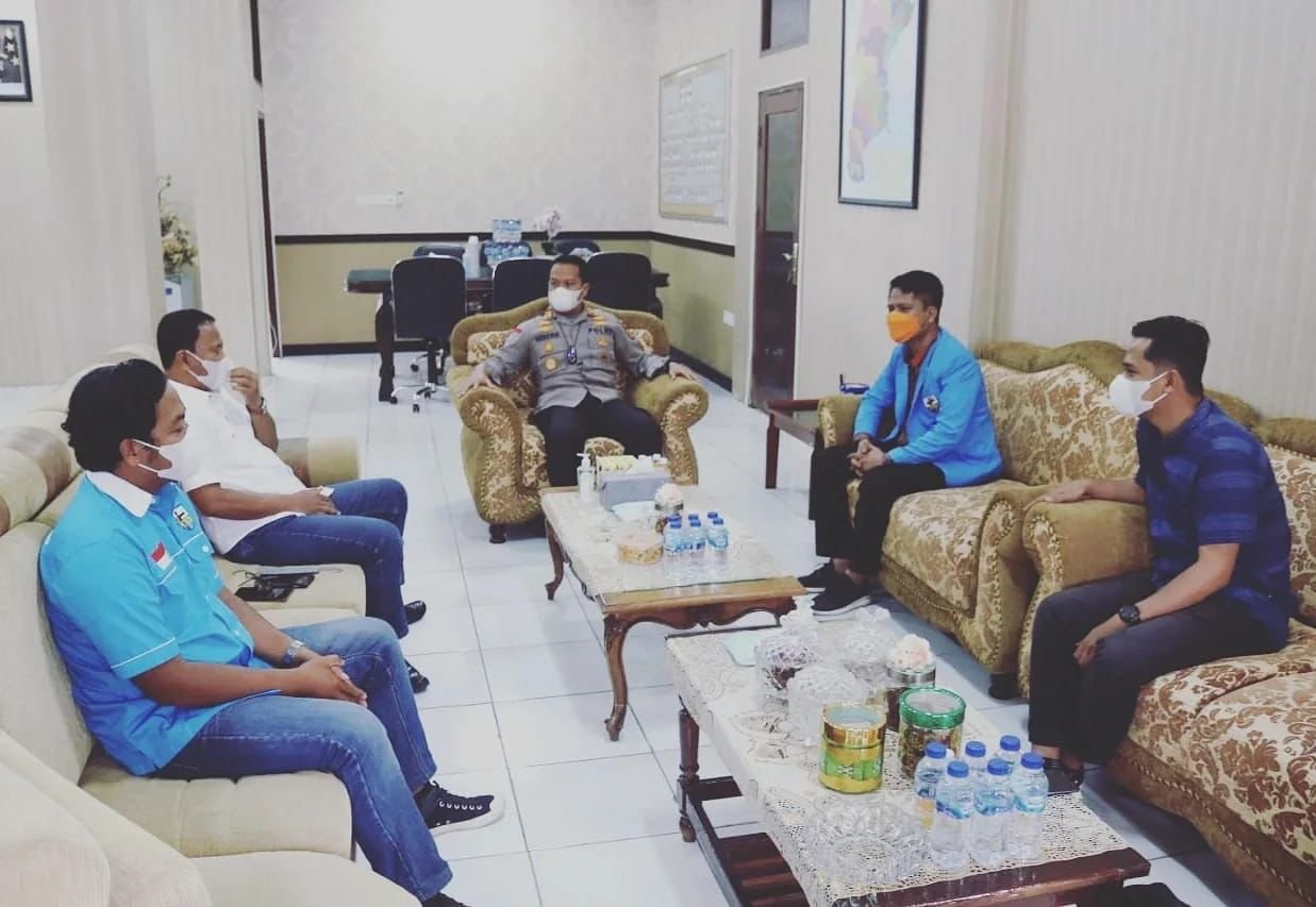 KNPI Puji Kinerja Polres PPU Sepanjang Tahun 2021