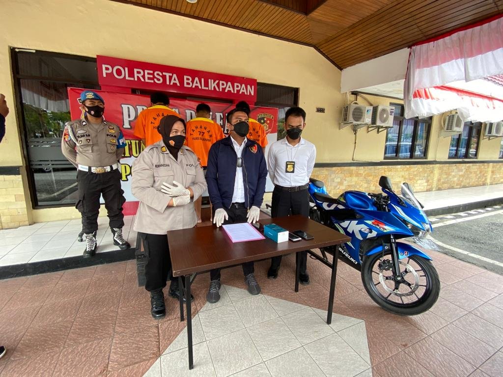 Tiga Oknum Polisi Gadungan Diciduk Tim Beruang Hitam Polresta Balikpapan 