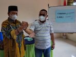 Kedua calon Pemilihan LPM Kelurahan Karang Joang Syamsuddin dan Jafar Sidik Yang telah dilaksanakan di Aula Kantor Kelurahan Karang Joang, Minggu (12/12/2021). Foto : BorneoFlash.com/DOK.