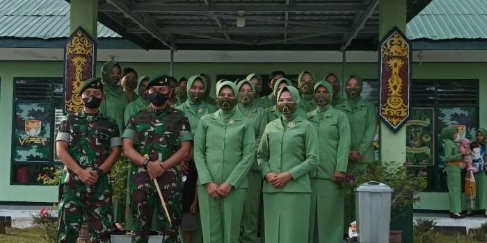 Mayor Inf Karuniawan Hanif Ariddho Memotivasi Prajurit untuk Menjaga Martabat dan Kehormatan Yonif Raider 600/Modang