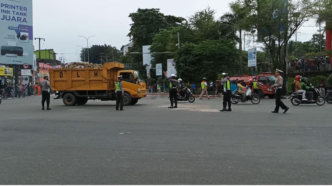 Upaya Dishub Balikpapan Atasi Kemacetan dan Cegah Kecelakaan di Simpang Muara Rapak  