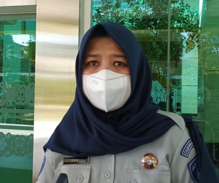 Kepala Cabang Jasa Raharja Kaltim Eva Yuliasta. Foto : BorneoFlash.com/Niken.