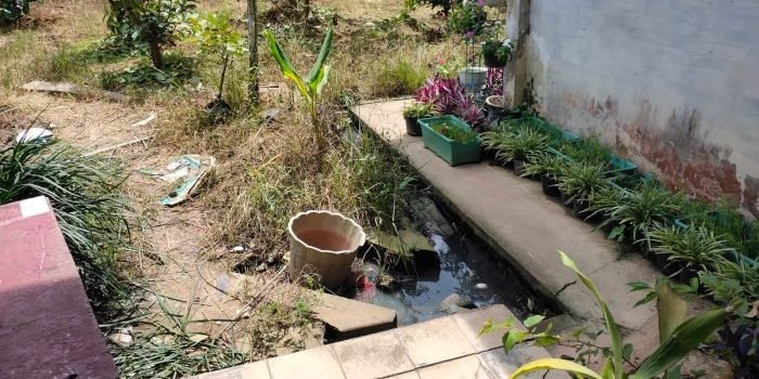 Salah satu Sudut Bangunan SMPN 20 di Jalan Soekarno Hatta Kilometer 20 Kelurahan Karang Joang Kecamatan Balikpapan Utara. Foto : BorneoFlash.com/Niken.