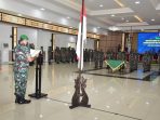Pangdam VI/Mulawarman Mayjen TNI Teguh Pudjo Rumekso memimpin sertijab dan tradisi korps pelepasan serta penerimaan Pejabat Kodam VI/Mlw di Aula Makodam VI/Mlw Balikpapan, Rabu (2/2/2022). Foto : HO/Pendam VI/Mlw.