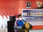 Wali Kota Balikpapan H Rahmad Mas'ud saat menghadiri Bhakti Sosial serentak di Lapas Kelas II A Balikpapan, Sabtu (5/2/2022). Foto : BorneoFlash.com/Niken.