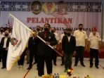 Pelantikan pengurus Perbakin Balikpapan masa bhakti 2021-2025 dilantik oleh Ketua pengurus Perbakin Provinsi Kaltim Roy Nirwan yang berlangsung di Derawan Ballroom Hotel Royal Suite Balikpapan, Sabtu (12/2/2022). Foto : BorneoFlash.com/Niken.