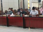 Rapat paripurna DPRD Balikpapan bersama Pemkot Balikpapan di di ruang rapat gabungan DPRD Balikpapan, Kamis (17/2/2022). Foto: BorneoFlash.com/Niken.
