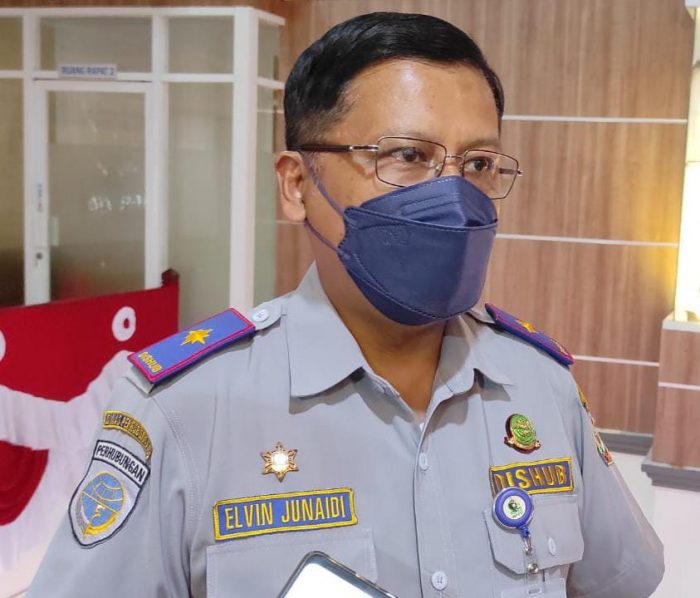 Kepala Dinas Perhubungan Kota Balikpapan Elvin Junaidi. Foto: BorneoFlash.com/Niken.