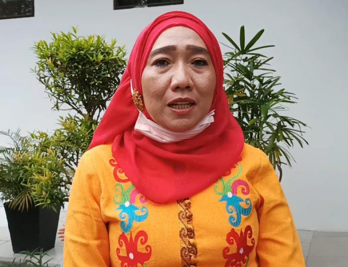 Ketua Iwapi Balikpapan Hj Yuli Shinta Novianti. Foto: BorneoFlash.com/Niken.