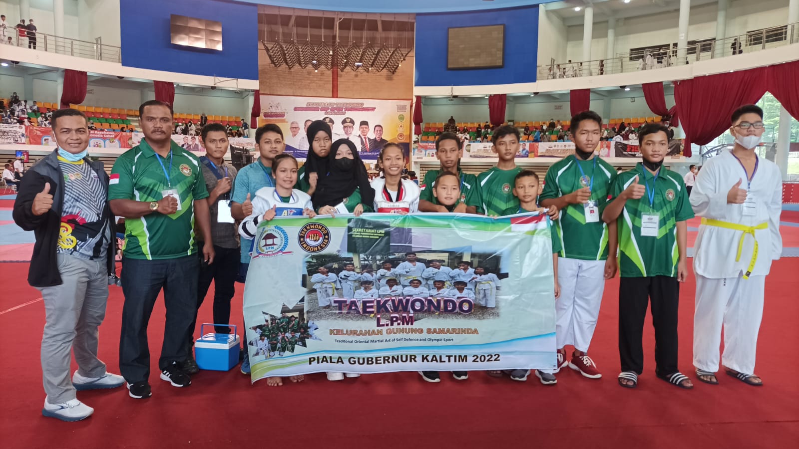 Luar Biasa, Atlet Taekwondo LPM Gunung Samarinda Bertanding di Gubernur Cup Open Tournament 2022 Se-Kalimantan