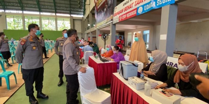 Polda Kaltim Gelar Gebyar Vaksinasi Booster Berhadiah  