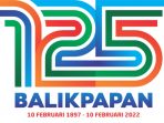 LOGO HUT KE-125 KOTA BALIKPAPAN TAHUN 2022. Foto : Website Pemkot Balikpapan.