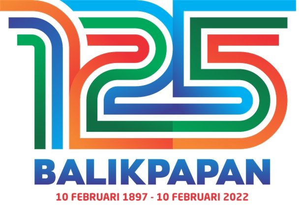 LOGO HUT KE-125 KOTA BALIKPAPAN TAHUN 2022. Foto : Website Pemkot Balikpapan.