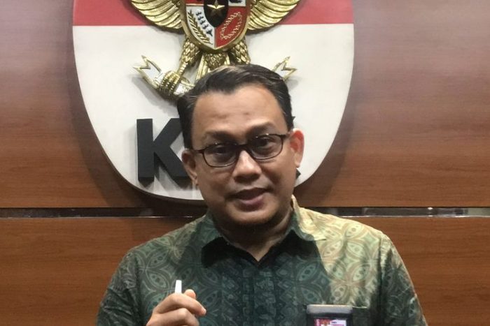 Pelaksana Tugas Juru Bicara KPK Ali Fikri saat ditemui di Gedung Merah Putih KPK, Jakarta. Foto: Kompas.