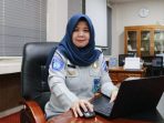 Eva Yuliasta, Kepala Cabang PT Jasa Raharja Kalimantan Timur. Foto: HO.