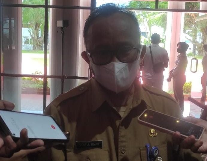 Asisten I Sekda Balikpapan Syaiful Bahri. Foto: BorneoFlash.com/Niken.