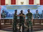 Acara serah terima jabatan Komandan Lanud Dhomber. Foto: HO.