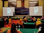 Bimbingan teknis peran strategis perempuan dalam mempromosikan event pariwisata dan ekonomi kreatif di Bumi Etam di Ballroom Hotel Novotel, Jumat (4/3/2022). Foto: BorneoFlash.com/Niken.