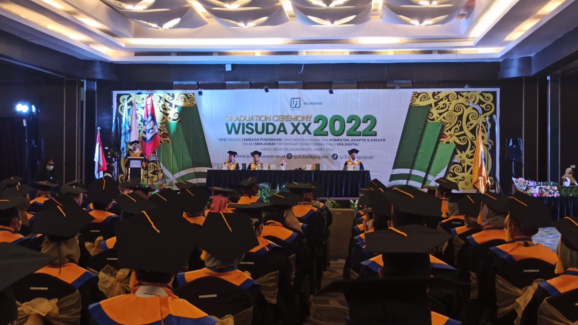 LP3I College Balikpapan Gelar Wisuda ke XX, 70 Persen Sudah Bekerja Sebelum Wisuda