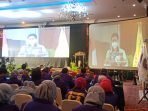 Wakil Menteri Kesehatan Dante Saksono Harbuwono saat menghadiri Kongres PDGI ke XXVII di Ballroom Hotel Grand Senyiur Balikpapan, Kamis (17/3/2022). Foto: BorneoFlash.com/Niken.