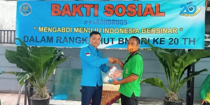 Sambut HUT Ke 20 BNN RI, BNNK Balikpapan Adakan Bakti Sosial dan Pemeriksaan Kesehatan Gratis  