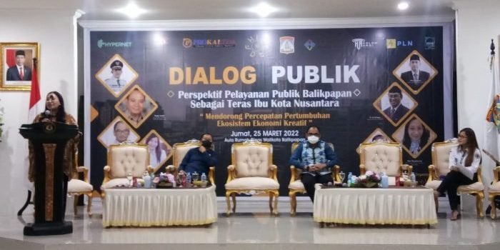Dorong Percepatan Pertumbuhan Ekonomi Kreatif, Pemkot Balikpapan Dialog Publik Bersama Hiekraf  