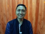 General Manager Hotel Kyriad Sadurengas, Alle Mahrus saat ditemui di salah satu cafe yang ada di Kecamatan Tanah Grogot, Kabupaten Paser, Kalimantan Timur. Foto: BorneoFlash.com/Sarrassani.