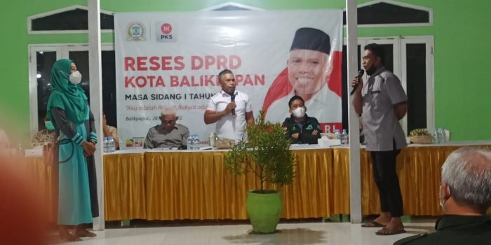 Reses Subari, Warga Minta Lahan Sirkuit Yang Terbengkalai Dijadikan Sekolah Atau Rumah Sakit Baltim