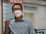 Syamsul, salah satu warga Kota Balikpapan Yang Setuju dengan kepesertaan Program JKN-KIS syarat dalam proses jual beli. Foto: HO.