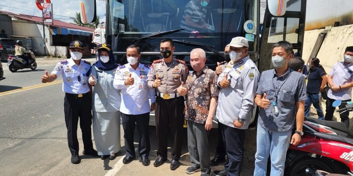 Jasa Raharja Bersama Instansi Terkait Gelar Ramp Check Angkutan Penumpang Umum
