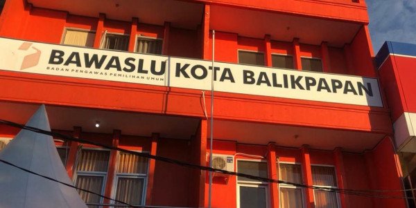 Kantor Badan Pengawas Pemilu (Bawaslu) Kota Balikpapan. BorneoFlash.com/DOK.